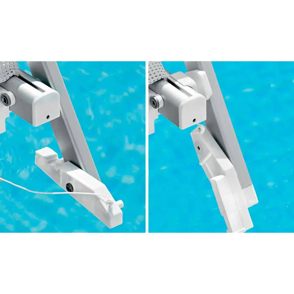 Moderne Garten Chaiselongue mit Sonnenschirm und liegender Rückenlehne - Arnold Viadurini