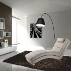 Chaiselongue für den Innenbereich mit Kunstlederbezug – Borio Viadurini