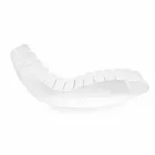 Designer Chaiselongue aus transparentem Plexiglas, Made in Italy Viadurini