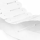 Designer Chaiselongue aus transparentem Plexiglas, Made in Italy Viadurini