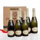 Champagner Cuvee exklusiv für Viadurini Packung mit 6 Flaschen „Champagne de Vignerons“ Viadurini