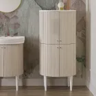 Säule mit vier Türen mit Cannetté-Verarbeitung, hergestellt in Italien – Candy Viadurini