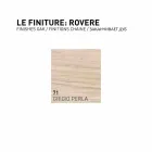 Gioia, 2-türiger Wandschrank aus Eichenholz, made in Italy Viadurini