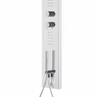 Stahlduschensäule mit Regenduschkopf Made in Italy - Sailor Viadurini