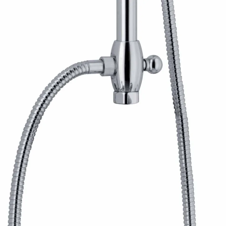 Teleskop-Duschsäule aus Messing Klassisches Design Made in Italy - Nesto Viadurini