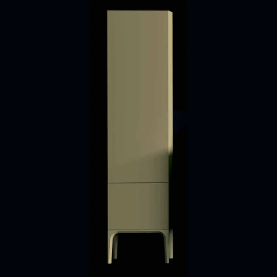 Amanda Badezimmerschrank aus Holz mit 2 Türen, modernes Design, Made in Italy Viadurini