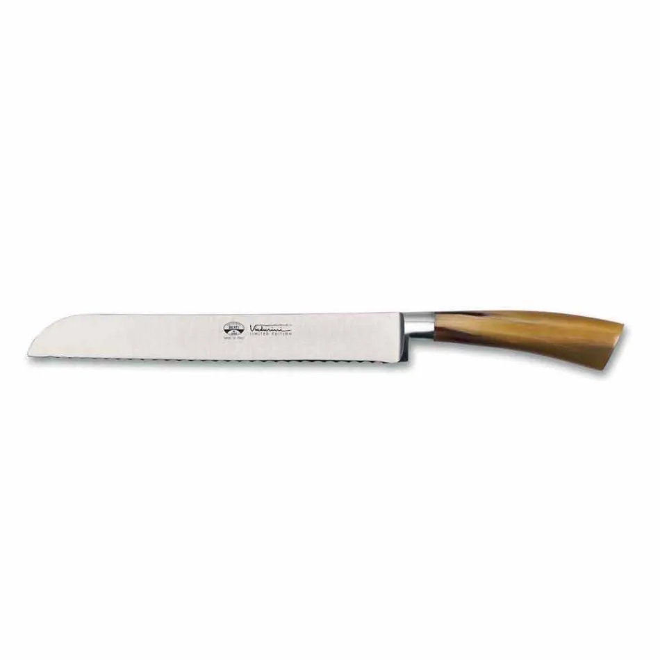 Berti Serrated Point Bread Knife Exklusiv für Viadurini - Novafeltria Viadurini