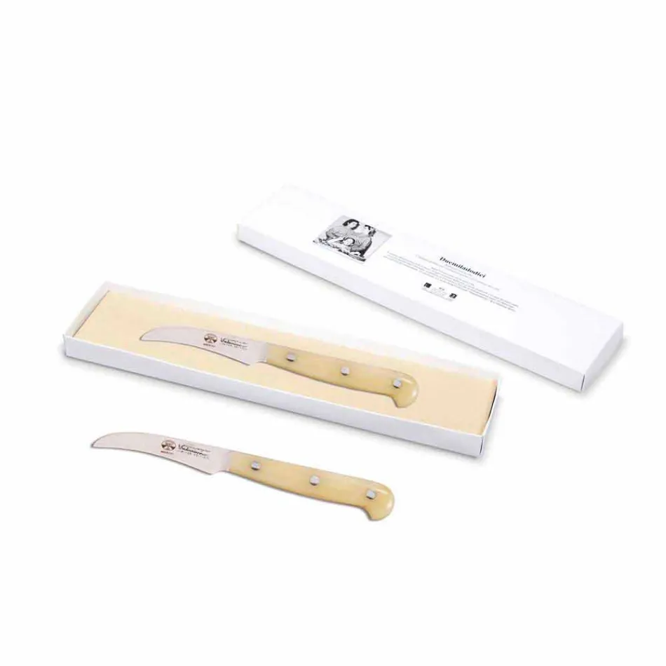 Berti Curved Schälmesser Exklusiv für Viadurini - Balocco Viadurini