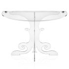Nachttisch im klassischen Design, aus Acrylkristall und PMMA Tiana Viadurini
