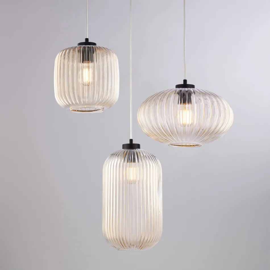 Ein strahlendes Designer-Accessoire aus Glas und Metall, hergestellt in Italien, mit stilvollem Look – Tucana Viadurini