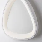 Voyager, eine elegante, in Italien gefertigte Leuchte aus Glas und Metall. Viadurini