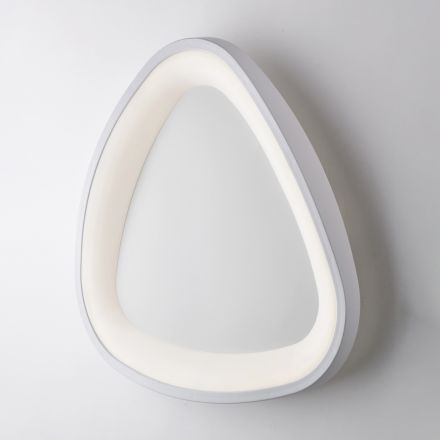 Voyager, eine elegante, in Italien gefertigte Leuchte aus Glas und Metall. Viadurini