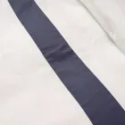 Kompletter Bettbezug für Einzelbett und eine Hälfte aus 100 % Baumwolle und 10 % Baumwollsatin – Detail Viadurini