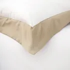 Komplettes Doppelbett aus 100 % Baumwolle und 10 % Baumwollsatin - Detail Viadurini