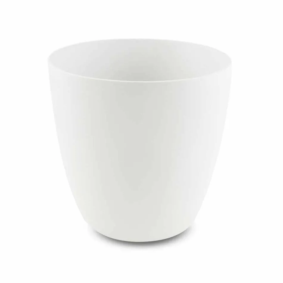 Composition 3 Hängende Badezimmermöbel mit Waschbecken aus weißem Harz - Dazzle Viadurini