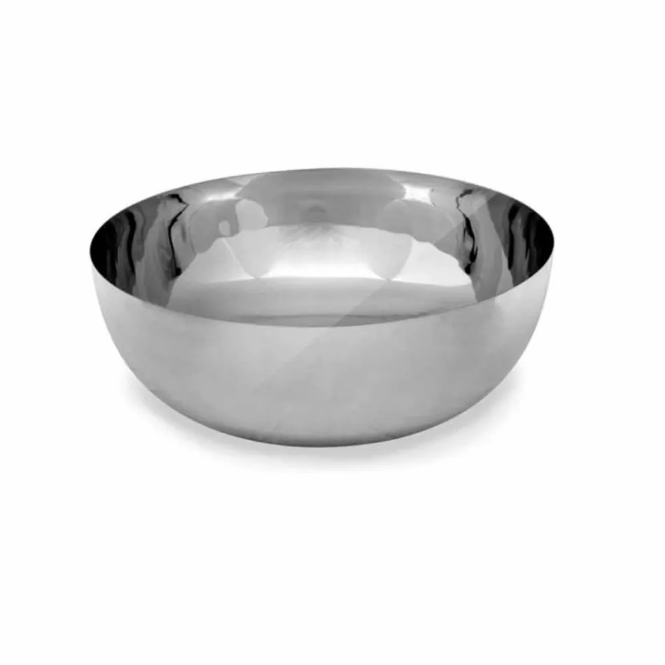 Composition 4 Badezimmermöbel aus Teakholz und verchromtem Stahl - Beatles Viadurini