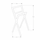 Composition 4 Badezimmermöbel aus Teakholz und verchromtem Stahl - Beatles Viadurini