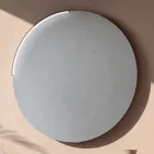 Badezimmer-Kombination mit 4 Schubladen, schwarzem Keramikwaschbecken und Spiegel - Elios Viadurini