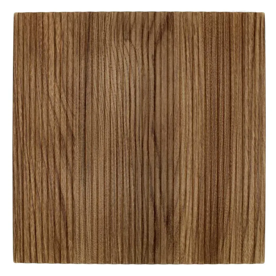 Badezimmerkomposition in Rio-Eiche und Cannettati-Grau, hergestellt in Italien – Chrono Viadurini