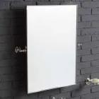 Badezimmerkomposition mit Waschbecken auf Säule aus weißer Keramik Ania Viadurini