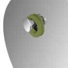 Grüne Badezimmer-Komposition komplett mit Zubehör und Unterschrank - Sylviane Viadurini