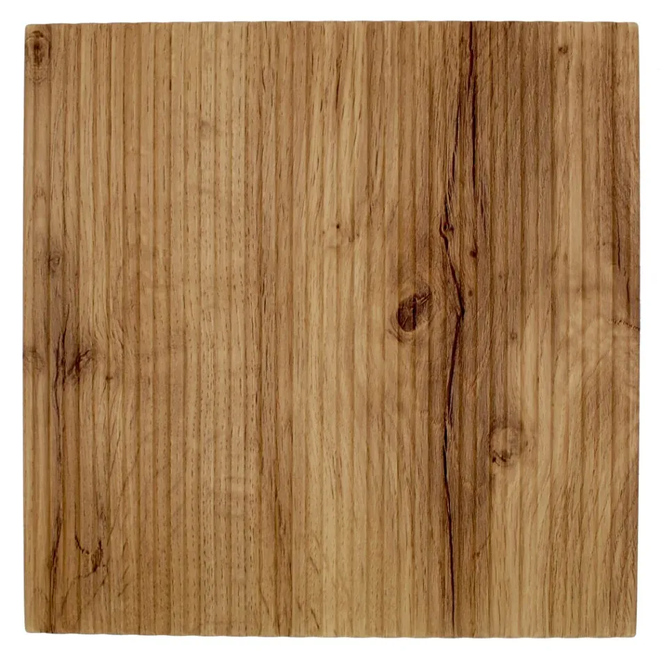 Badezimmerkomposition in Salbeigrün und Cannettato-Eiche, hergestellt in Italien – Uranus Viadurini