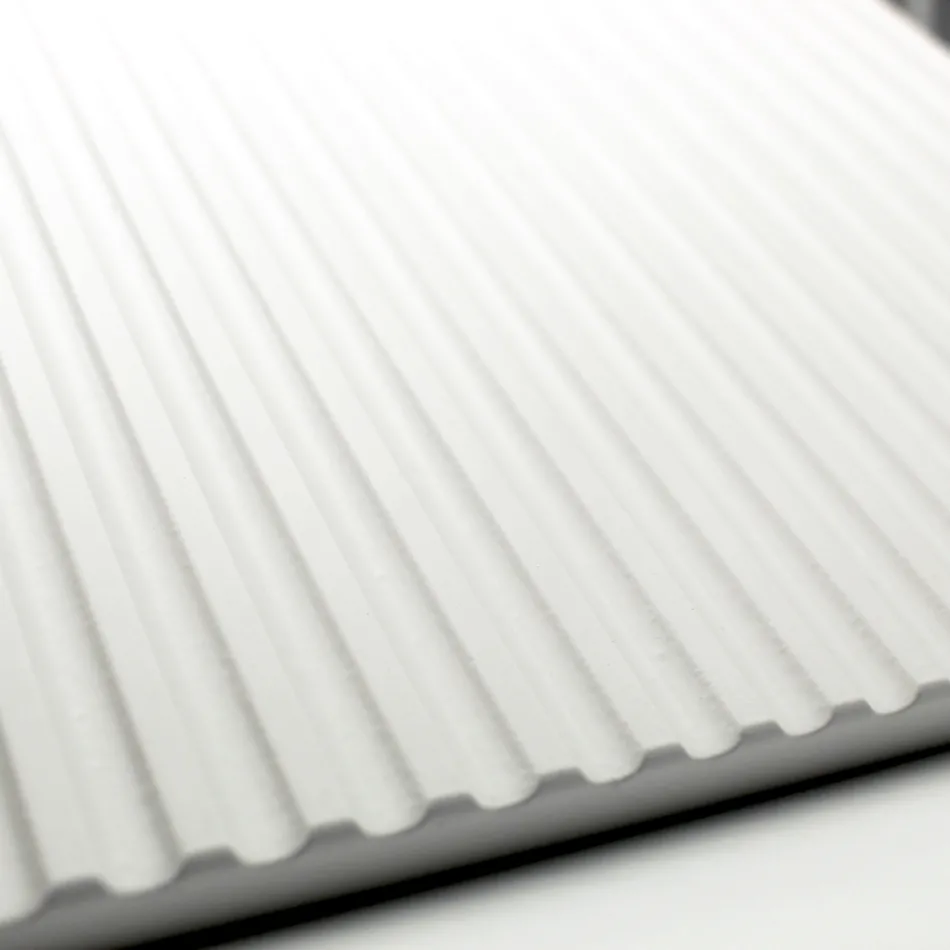 Badezimmerkomposition in Salbeigrün und Cannettato-Eiche, hergestellt in Italien – Uranus Viadurini