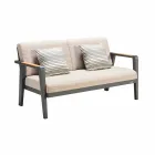 Garden Composition 2-Sitzer-Sofa, 2 Sessel und Couchtisch - Moira Viadurini