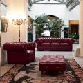 Wohnzimmerkomposition mit Sofa, Sessel und Bank Made in Italy - Spassoso