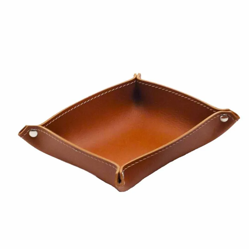 Modernes Design Büro Komposition aus Leder Made in Italy - Giulio Viadurini