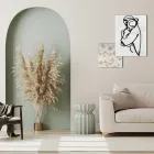 Komposition aus 2 Tafeln mit Stilisierung einer Umarmung, hergestellt in Italien – Kyoko Viadurini