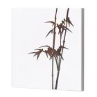 Zusammensetzung aus 4 Tafeln mit Hortensien, Allium und Thypha, hergestellt in Italien – Berechnung Viadurini