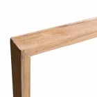 Zusammensetzung von Badmöbeln aus massivem Teakholz von modernem Design - Azina Viadurini