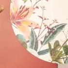 Komposition aus Holzgemälden mit Schmetterlings- und Blumendrucken, hergestellt in Italien – Ecuador Viadurini