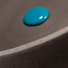 Freistehender Badezimmerschrank in blauer Farbe inklusive Zubehör - Maryse Viadurini