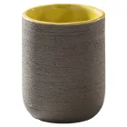 Gelbe Badezimmerschrank-Komposition mit mitgeliefertem Zubehör - Carolie Viadurini