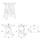 Freistehende Badezimmerschrank-Komposition mit farbigen Accessoires - Maryse Viadurini