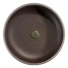 Green Floor Badezimmerschrank-Komposition und emailliertes Zubehör - Maryse Viadurini