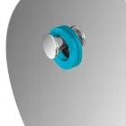 Floor Badezimmermöbel-Komposition mit blauer Design-Schublade - Georges Viadurini