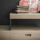 Moderne Badezimmerzusammensetzung von Möbeln mit Bodendesign Hergestellt in Italien - Farart6 Viadurini
