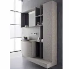 Badezimmerzusammensetzung, moderne italienische Designfederung - Callisi10 Viadurini