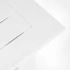 Wohnzimmerzusammensetzung im Freien in Aluminium mit Stoffkissen - Yoshi Viadurini