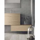 Hängende und moderne Komposition für das Badezimmer, Made in Italy Design - Callisi4 Viadurini
