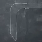 Hängende Wandkonsole in transparentem Design Acrylglas - Cesarea Viadurini