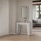 Ausziehbare Konsole auf 181 cm in Melamin Essence Made in Italy – Castello Viadurini