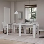 Ausziehbare Konsole auf 181 cm in Melamin Essence Made in Italy – Castello Viadurini