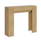 Ausziehbare Konsole auf 181 cm aus Melaminplatten „Made in Italy“ – Drago Viadurini