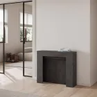 Ausziehbare Konsole auf 211 cm aus Melaminplatten „Made in Italy“ – Principessa Viadurini