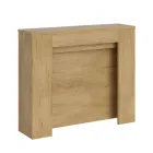 Ausziehbare Konsole auf 211 cm aus Melaminplatten „Made in Italy“ – Principessa Viadurini