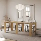 Ausziehbare Konsole auf 211 cm aus Melaminplatten „Made in Italy“ – Principessa Viadurini